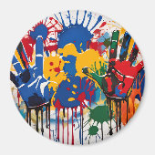 Your Childs Artwork One Of A Kind Personalized Magneet (Voorkant)