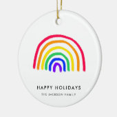 Your Child's Own Artwork | Upload Kids Drawing Keramisch Ornament (Links)