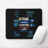 Your Choice Change Your Life For School  Muismat (Met muis)