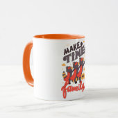Your coffee with your loved ones – the family mug mok (Voorkant links)