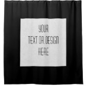 Your Custom Design - Douchegordijn (Voorkant)