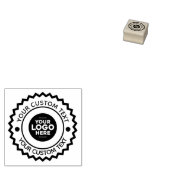Your Custom Logo Rubber Stamp Rubberstempel (Gestempeld)