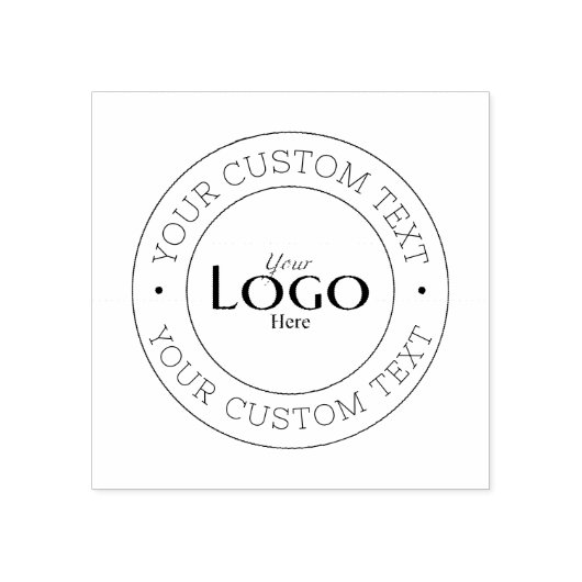 Your Custom Logo  Rubberstempel (Afrduk)