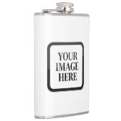 Your Custom Memory - Personalized Photo Placeholde Heupfles (Rechts)