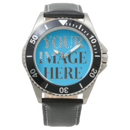 Your Custom Memory - Personalized Photo Placeholde Horloge