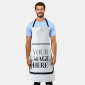 Your Custom Memory - Personalized Photo Placeholde Schort (Gedragen)