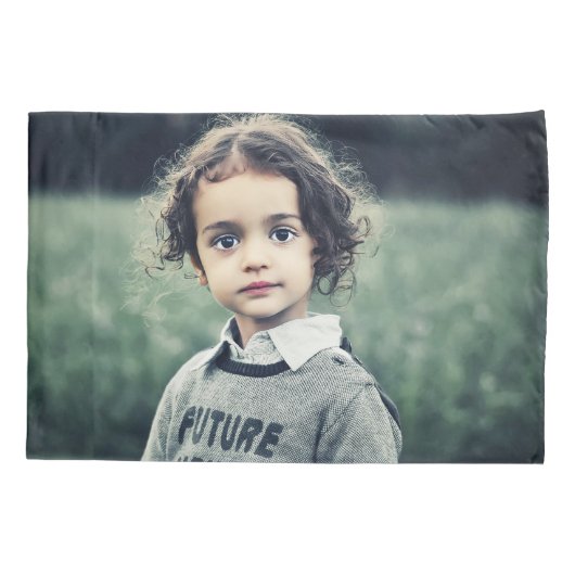 Your Custom Photo Pillowcase Kussensloop (Achterkant)