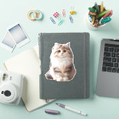 Your Cute Pet Custom Image Name Sticker (iPad Cover)
