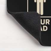 Your Dad My Dad Sketll Dunk Daughter Son Father's  Muismat (Hoek)