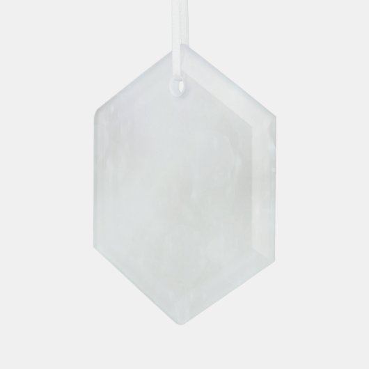 Your Design Here - Personalized Glas Ornament (Voorkant links)