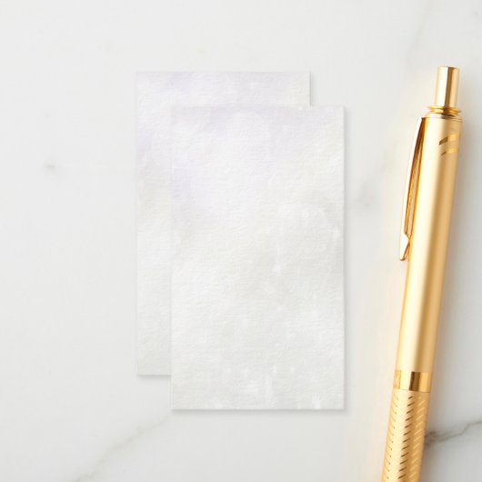 Your Design Here - Personalized Informatiekaartje (Voorkant / Achterkant in situ)