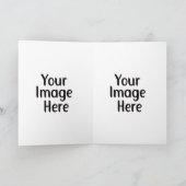 Your Design Here Personalized Kaart (Binnen)