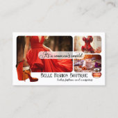 Your Design Women's Fashion Retail Visitekaartje (Voorkant)