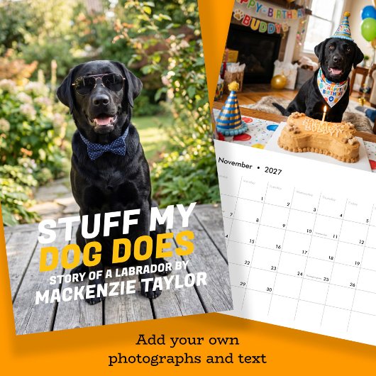 Your Dog Photos Personalized Custom Made Kalender