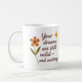 Your dreams are still valid and waiting - Mug Koffiemok (Links)