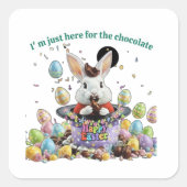 Your Easter Basket need this  Vierkante Sticker (Voorkant)