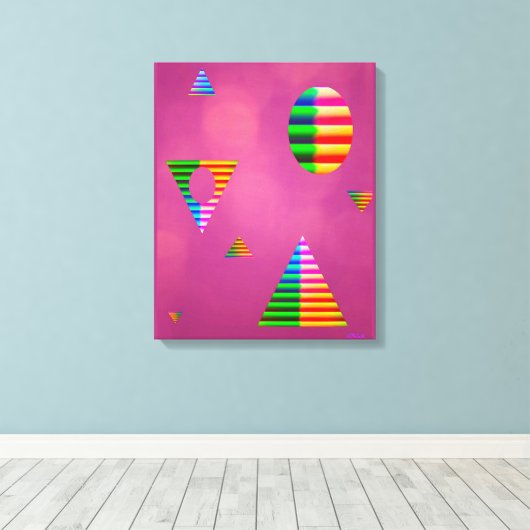 Your Easter Presence Canvas Afdruk (Insitu (Houten vloer))