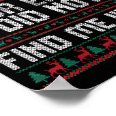 Your Email Did Not Find Me Well Ugly Christmas Off Poster (Hoek)