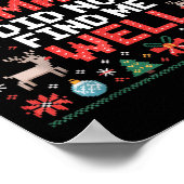 Your Email Did Not Find Me Well Ugly Christmas Off Poster (Hoek)