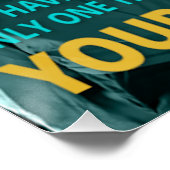 Your Excuses Motivational Poster (Hoek)