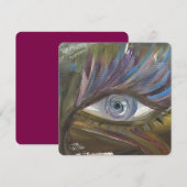 Your Eye Is The Mirror Of Your Soul Kaart (Voorkant / Achterkant)