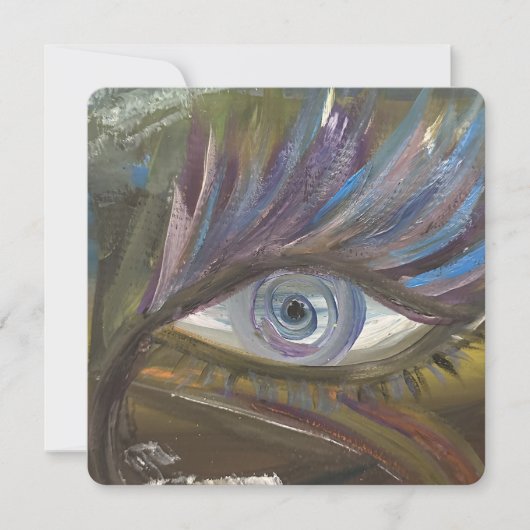Your Eye Is The Mirror Of Your Soul Kaart (Voorkant)