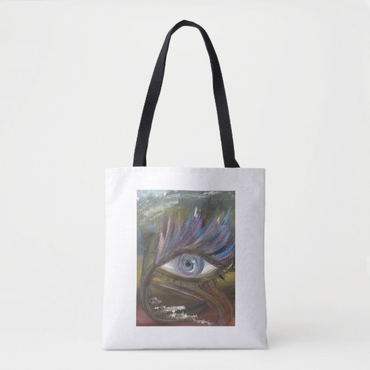 your eye is the mirror of your soul tote bag (Voorkant)