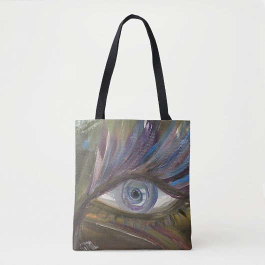 Your Eye Is The Mirror Of Your Soul Tote Bag (Voorkant)