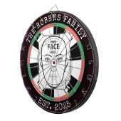 Your Face Here Dartboard Dartbord (Voorkant Rechts)