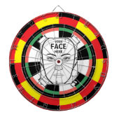 Your Face Here Dartboard Dartbord (Voorkant)