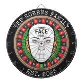 Your Face Here Dartboard Dartbord (Voorkant)