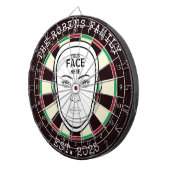 Your Face Here Dartboard Dartbord (Voorkant Rechts)