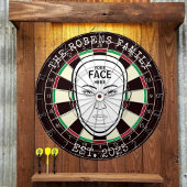 Your Face Here Dartboard Dartbord