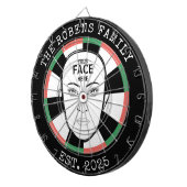 Your Face Here Dartboard Dartbord (Voorkant Rechts)