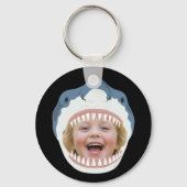 Your Face In Sharks Mouth Funny  Sleutelhanger (Voorkant)