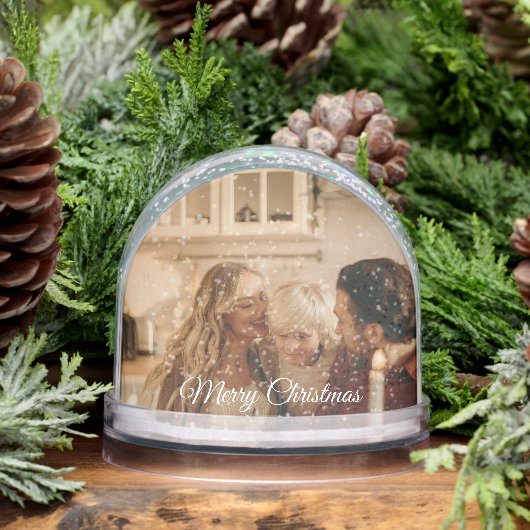 Your Family in a Snow Globe – Christmas Gift Sneeuwbol (Winter)