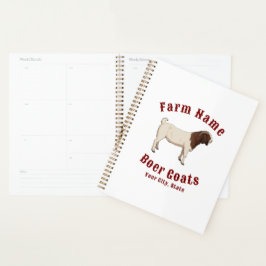 Your Farm Boer Goats Planner