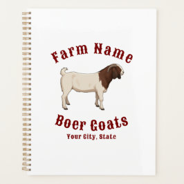 Your Farm Boer Goats Planner