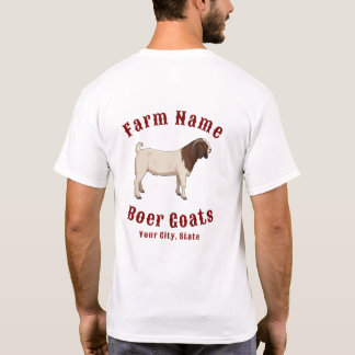 Your Farm Boer Goats T-shirt