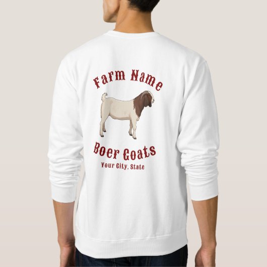 Your Farm Boer Goats Trui (Achterkant)
