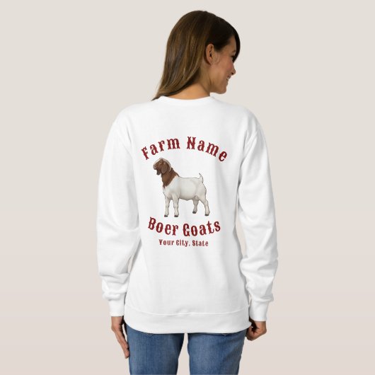 Your Farm Boer Goats Trui (Achterkant volledig)