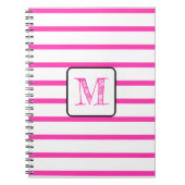 Your favorite letter in embroidered calligraphy notitieboek (Voorkant)