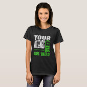 Your Feelings Are Valid Emotional Wellness Quote T-shirt (Voorkant volledig)