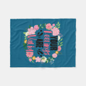 Your Feelings Are Valid Mental Health People With  Fleece Deken (Voorkant (Horizontaal))