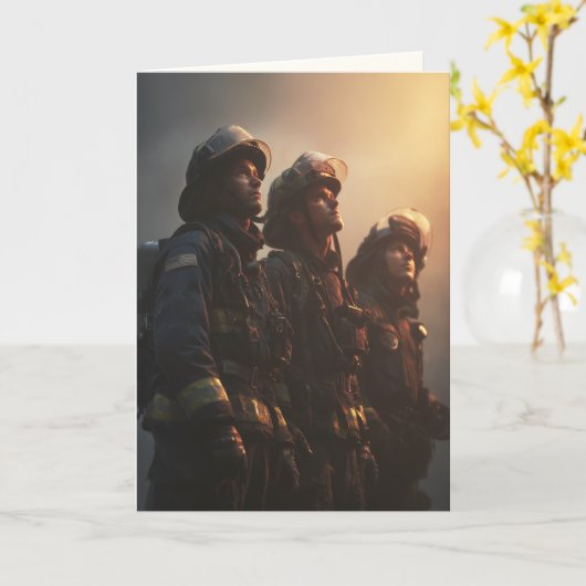 "Your Fire Lives On" Sympathy Kaart (Gele Bloem)