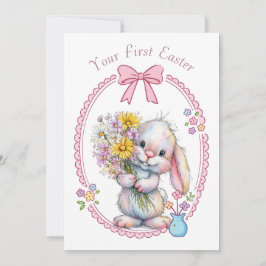 Your First Easter Flat Note Card Notitiekaartje