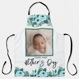 Your First Mother's Day Rose Greenery Photo Schort