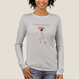 Your footprint changed my destiny Tri-Blend shirt