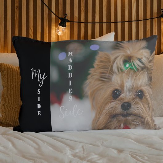 Your Furry Bestie's Vibe: Aangepaste foto voor hui Kussensloop