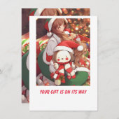 Your Gift is on Its Way Card - Last Minute Gifts (Voorkant / Achterkant)